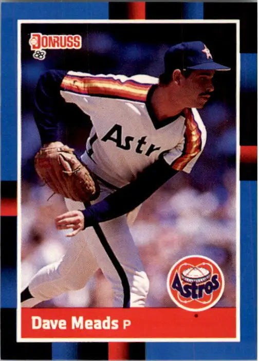 1988 Dave Meads Donruss Baseball Card #455 - Baseball Card Single
