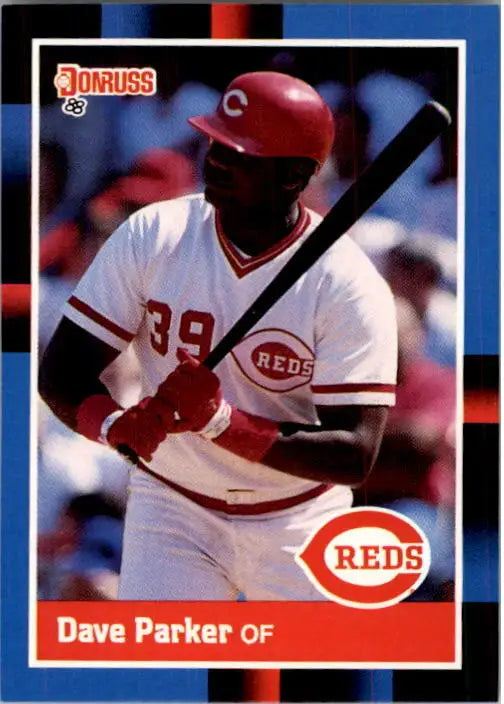 1988 Dave Parker Donruss Baseball Card #388 - Baseball Card Single