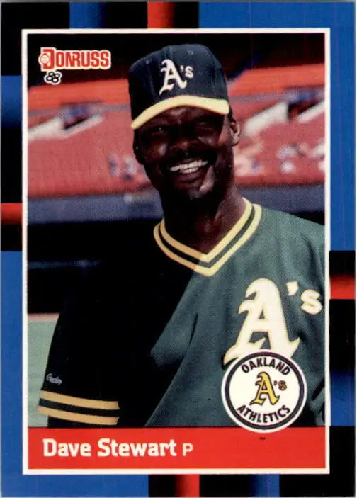 1988 Dave Stewart Donruss Baseball Card #472 - Baseball Card Single