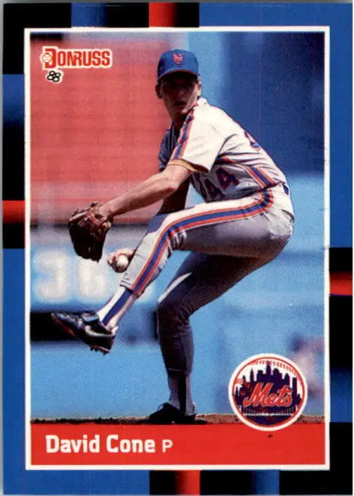 1988 David Cone Donruss Baseball Card #653 - Baseball Card Single