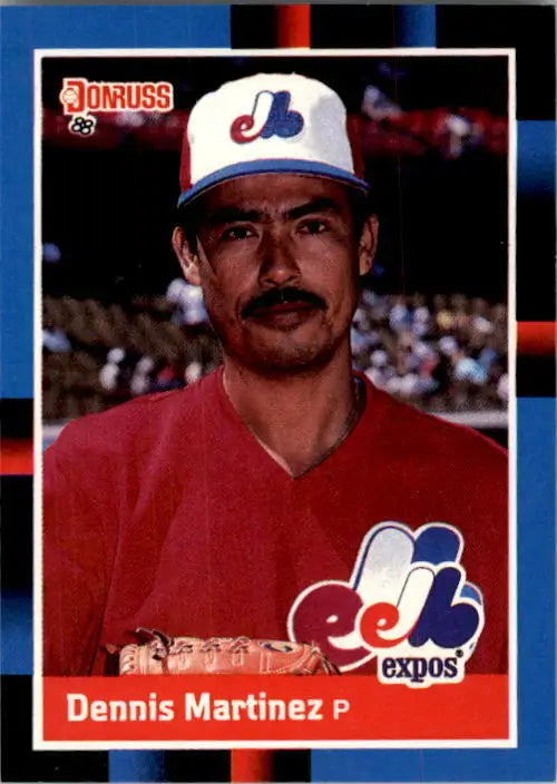 1988 Dennis Martinez Donruss Baseball Card #549 - Baseball Card Single