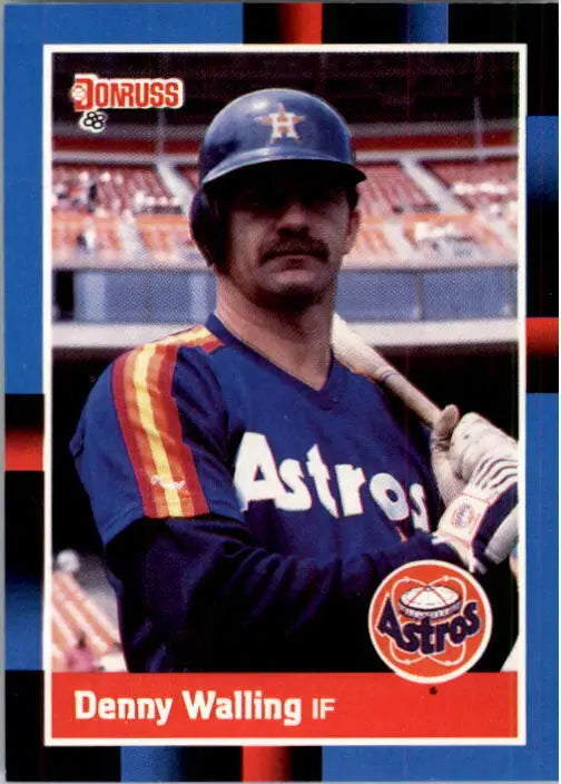 1988 Denny Walling Donruss Baseball Card #384 - Baseball Card Single