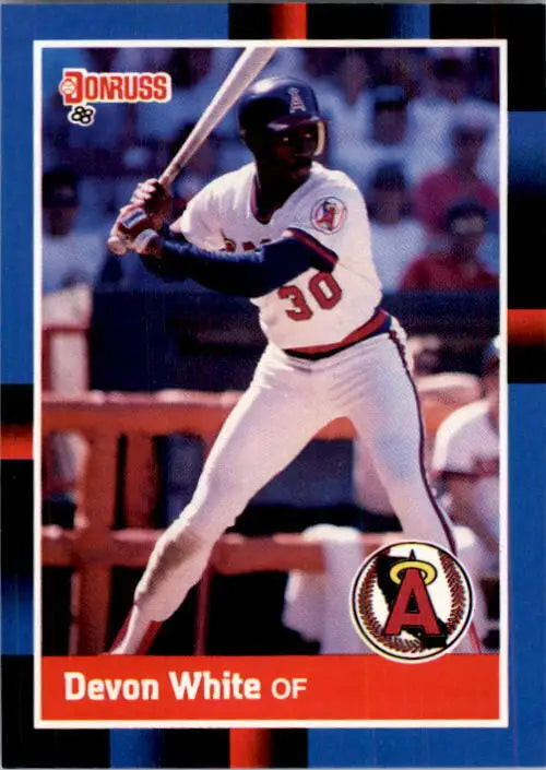 1988 Devon White Donruss Baseball Card #283 - Baseball Card Single