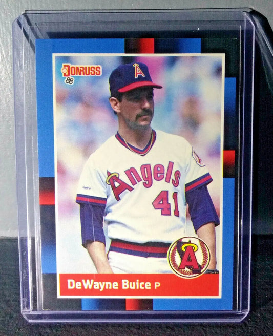 1988 DeWayne Buice Donruss Rookie #58 Baseball Card - Baseball Card Single
