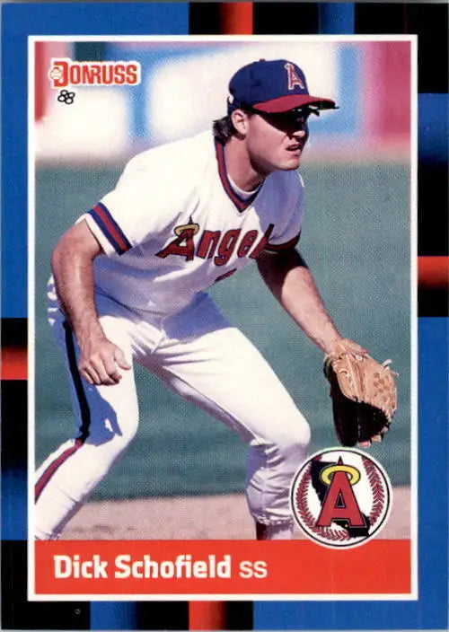 1988 Dick Schofield Donruss Baseball Card #233 - Baseball Card Single