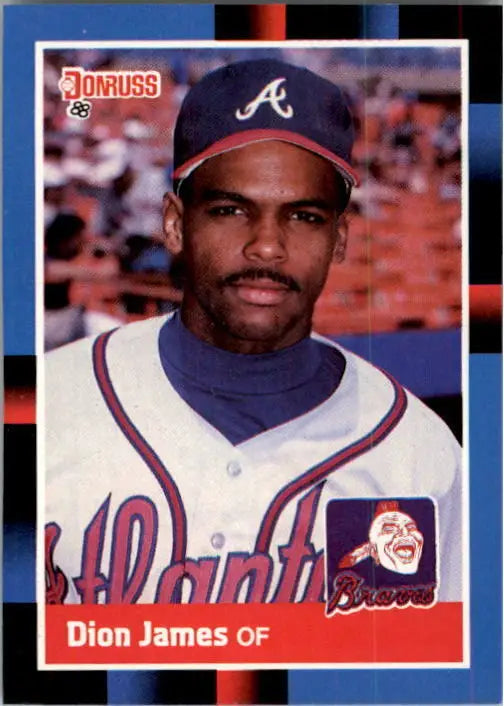 1988 Dion James Donruss Baseball Card #190 - Baseball Card Single