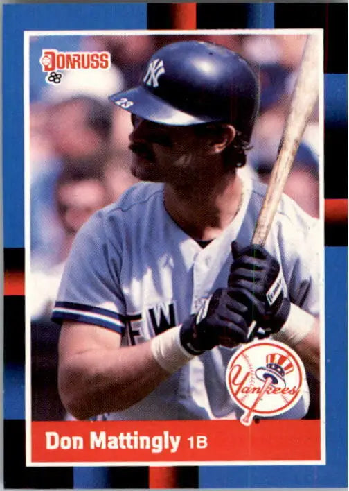 1988 Don Mattingly Donruss Baseball Card #217 - Baseball Card Single