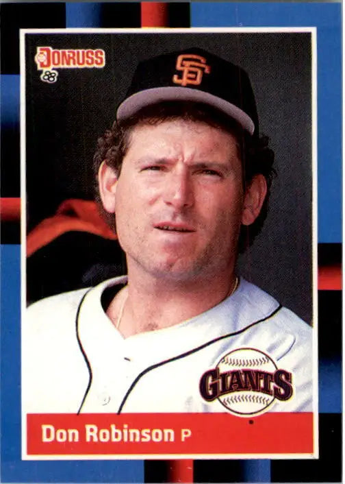 1988 Don Robinson Donruss Baseball Card #573 - Baseball Card Single