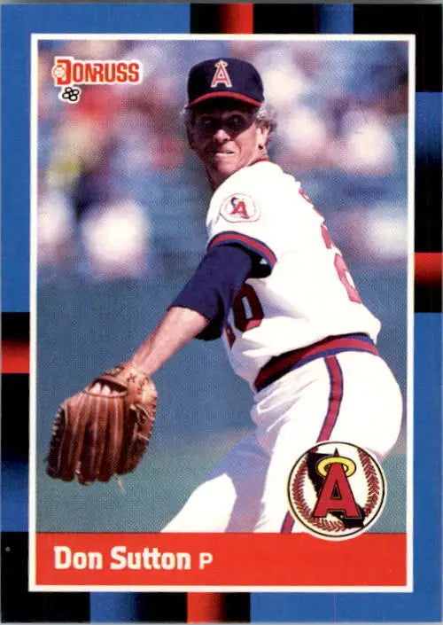 1988 Don Sutton Donruss Baseball Card #407 - Baseball Card Single