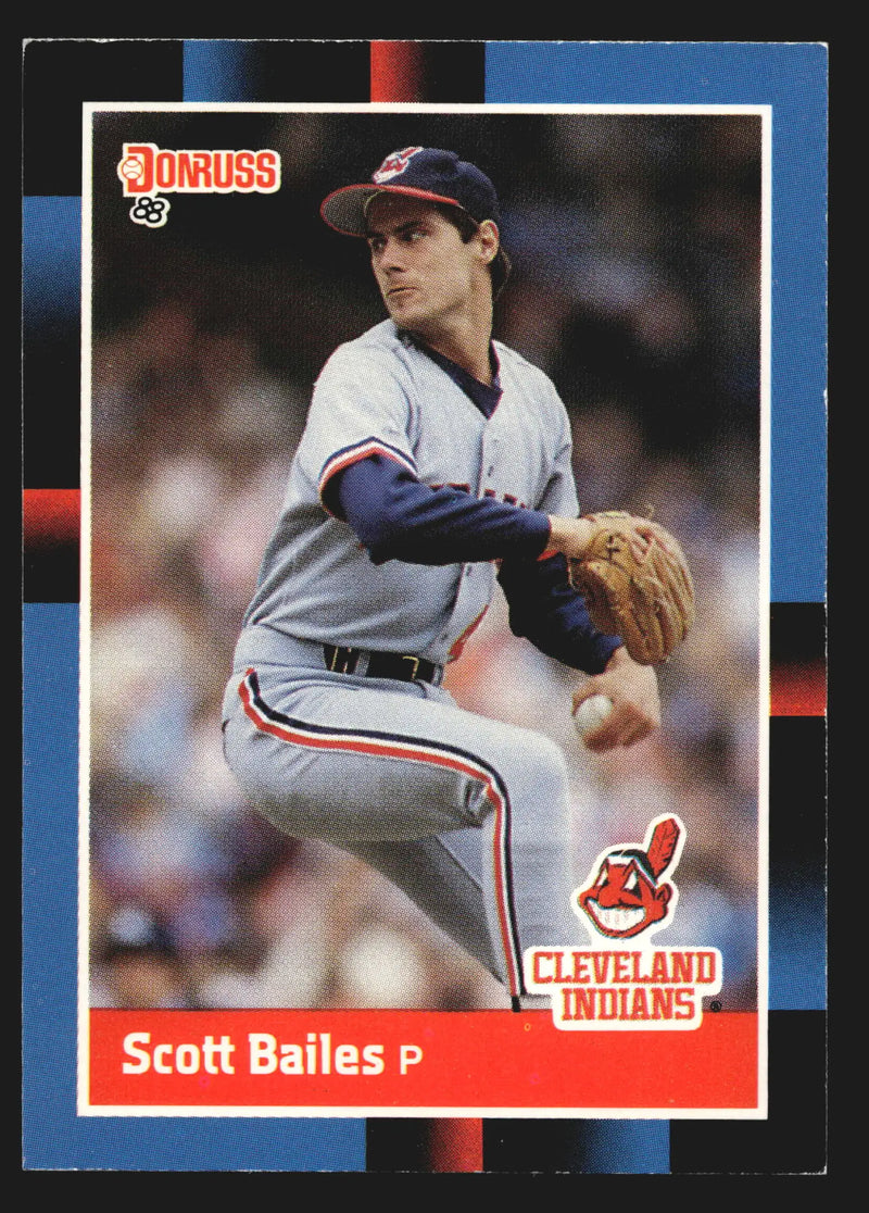 1988 Donruss #104 Scott Bailes Cleveland Indians