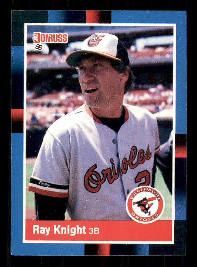 1988 Donruss #108 Ray Knight NM-MT Baltimore Orioles Baseball Card - Baseball Card Single