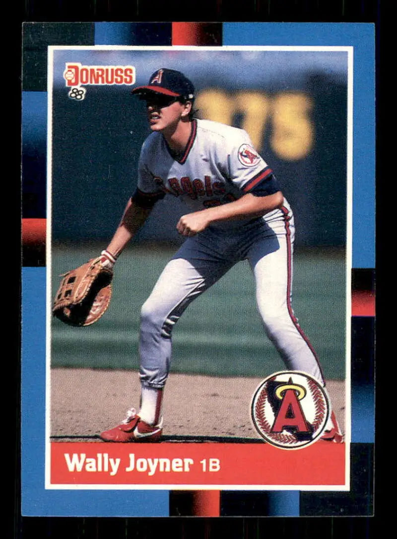 1988 Donruss #110 Wally Joyner NM-MT California Angels Baseball Card - Baseball Card Single