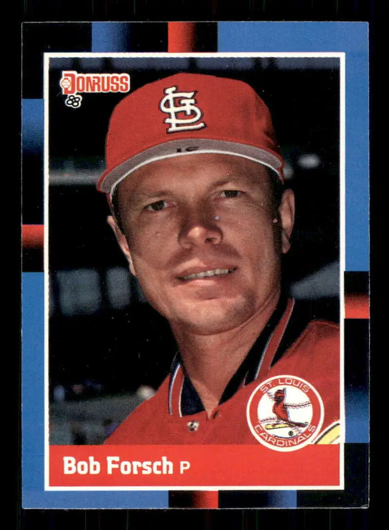 1988 Donruss #111 Bob Forsch NM-MT St. Louis Cardinals Baseball Card - Baseball Card Single