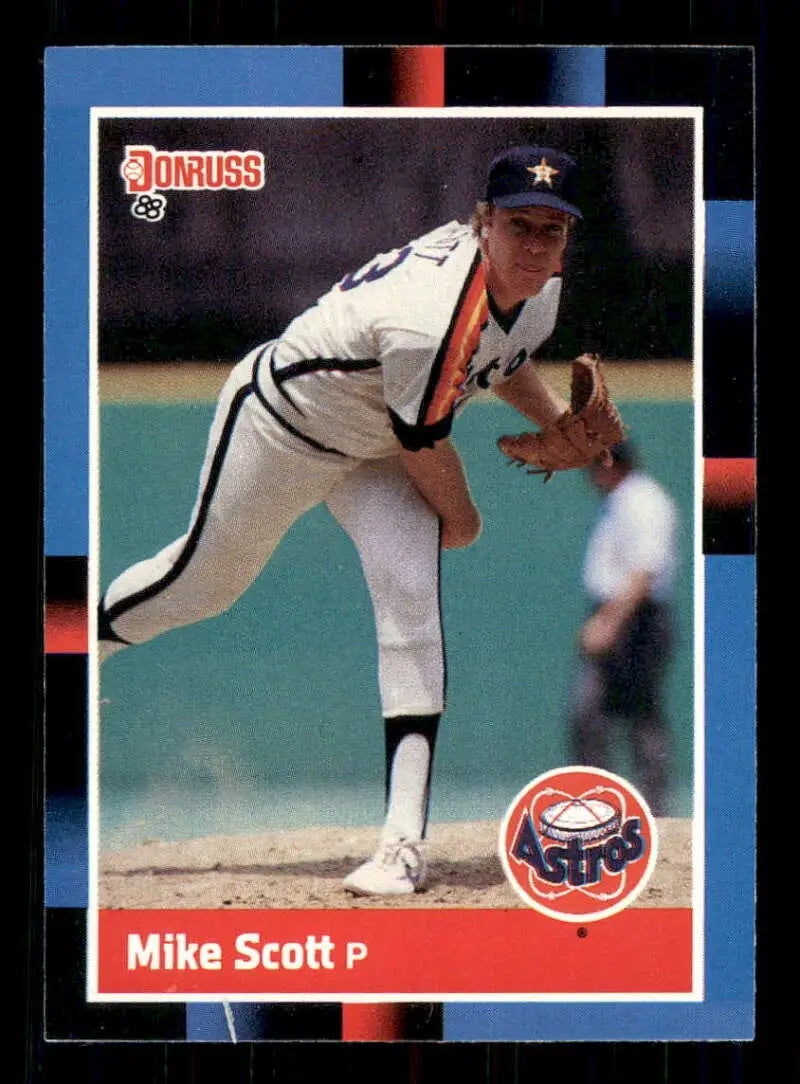 1988 Donruss #112 Mike Scott NM-MT Houston Astros Baseball Card - Baseball Card Single