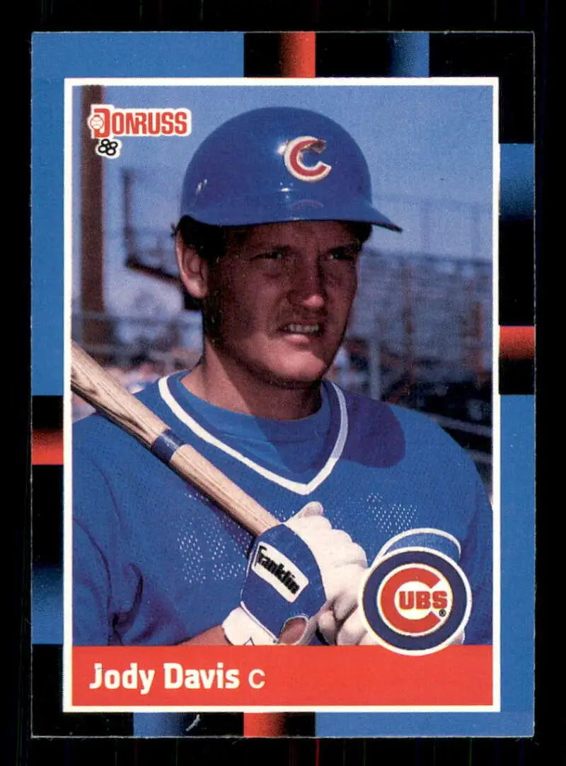 1988 Donruss #119 Jody Davis NM-MT Chicago Cubs Baseball Card - Baseball Card Single