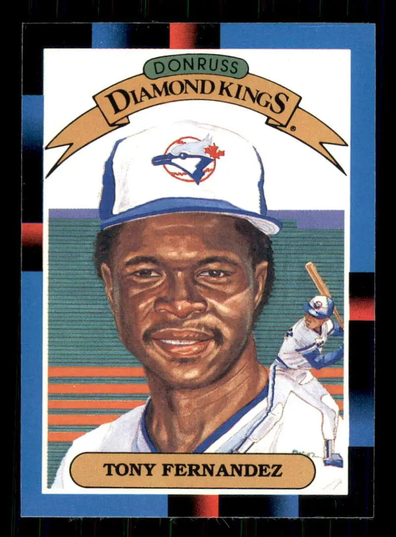 1988 Donruss #12 Tony Fernandez NM-MT Toronto Blue Jays Baseball Card - Baseball Card Single