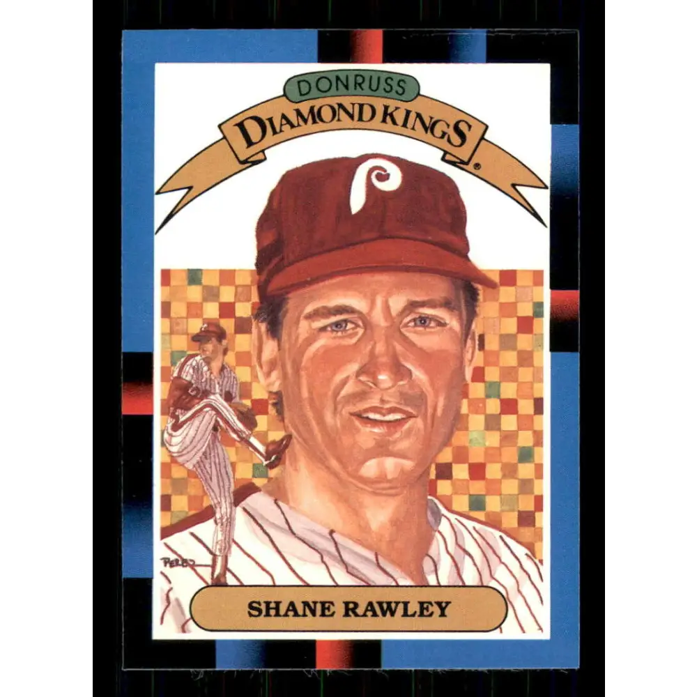 1988 Donruss #13 Shane Rawley DK EX Philadelphia Phillies Baseball Card Image 1