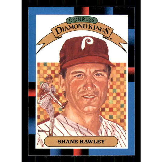 1988 Donruss #13 Shane Rawley DK EX Philadelphia Phillies Baseball Card Image 1