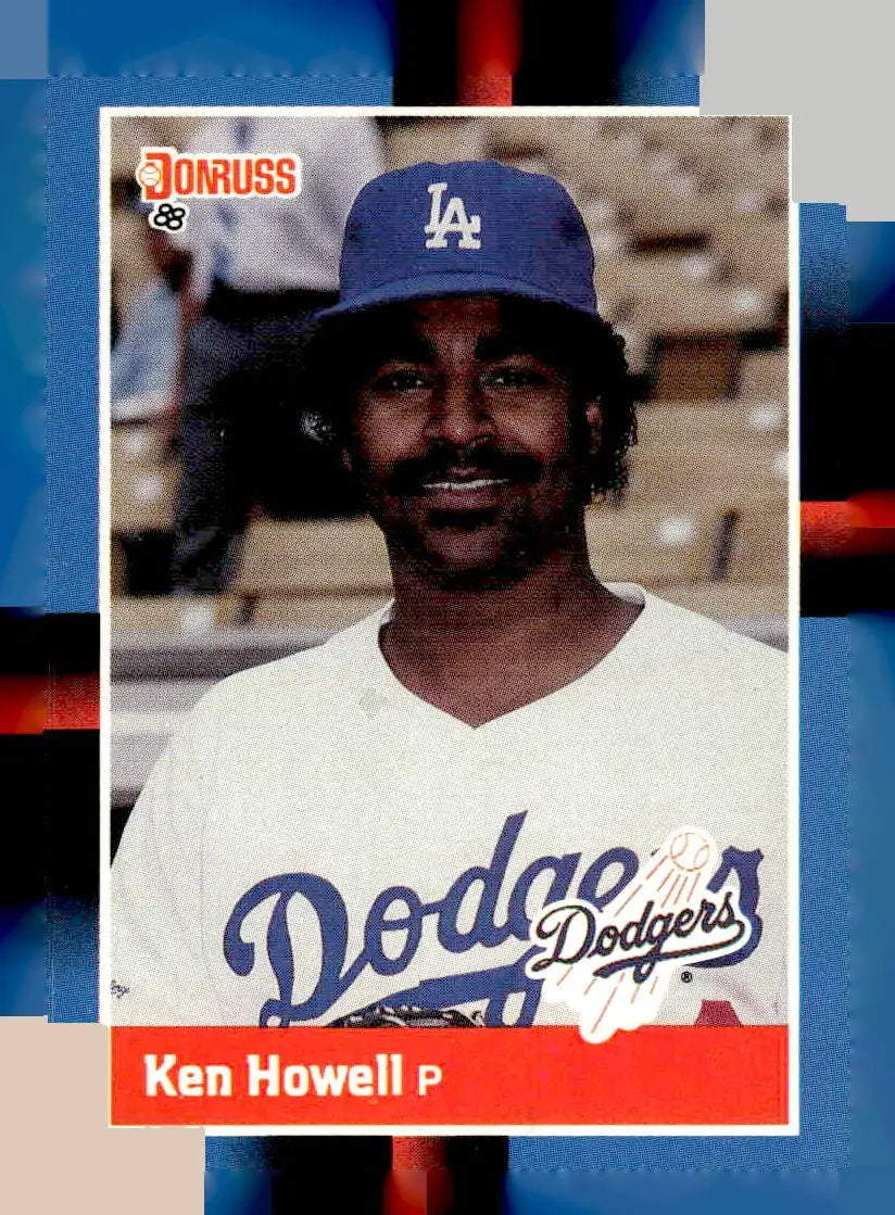 1988 Donruss #130c Ken Howell - Baseball Card Single