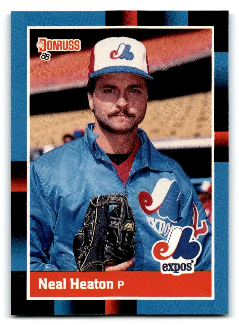 1988 Donruss #134b Neal Heaton - Baseball Card Single
