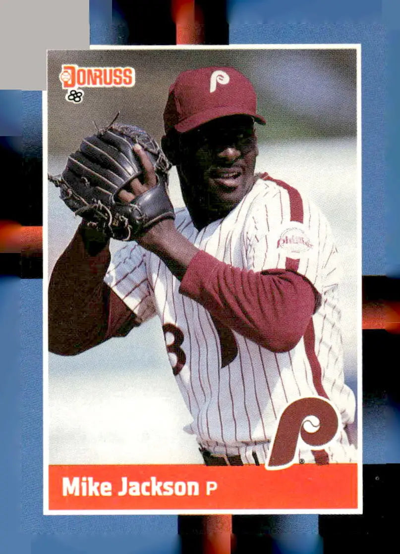 1988 Donruss #139 Mike Jackson - Baseball Card Single