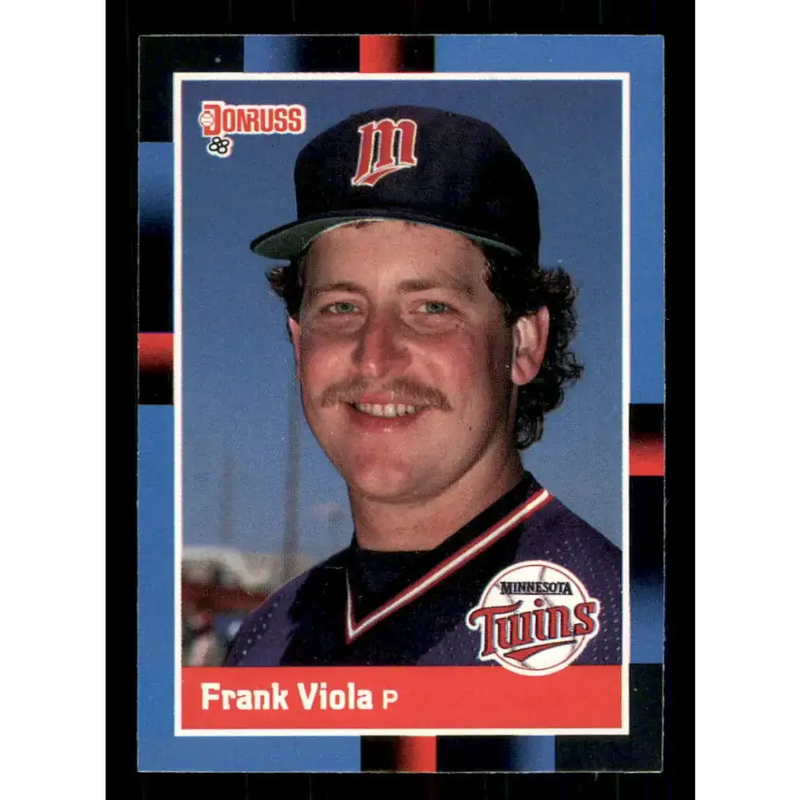 1988 Donruss #149 Frank Viola EX Minnesota Twins Baseball Card - Baseball Card Single