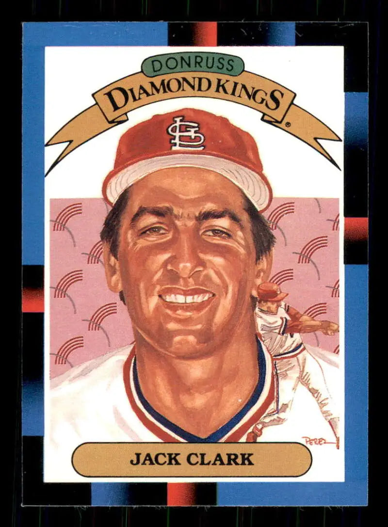 1988 Donruss #15 Jack Clark NM-MT St. Louis Cardinals Baseball Card - Baseball Card Single