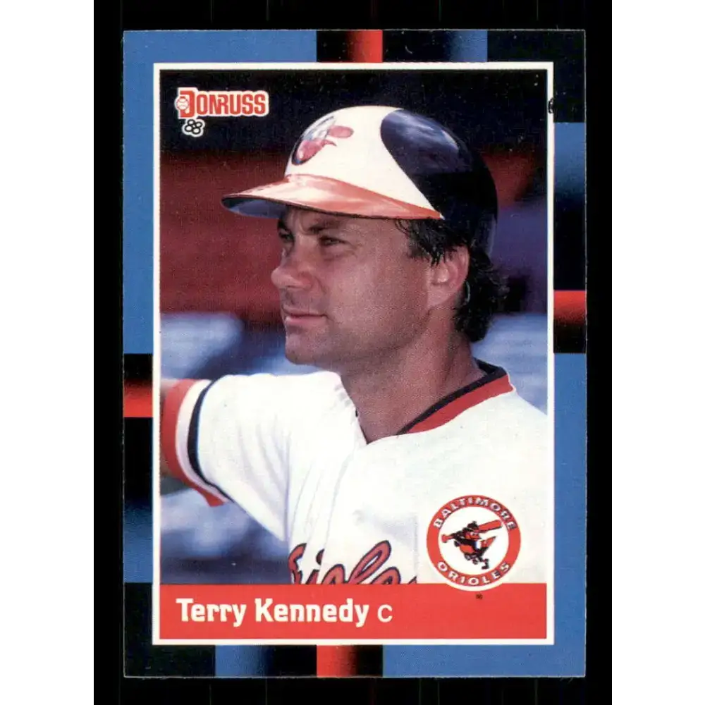 1988 Donruss #150 Terry Kennedy EX Baltimore Orioles Baseball Card - Baseball Card Single
