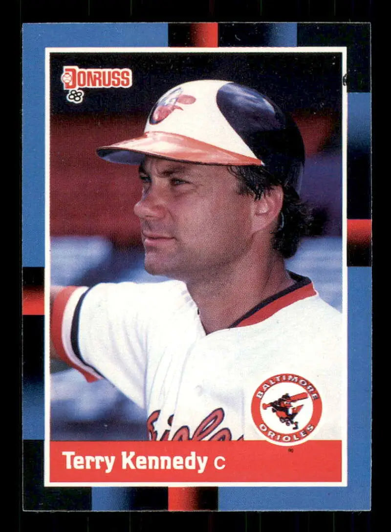 1988 Donruss #150 Terry Kennedy NM-MT Baltimore Orioles Baseball Card - Baseball Card Single