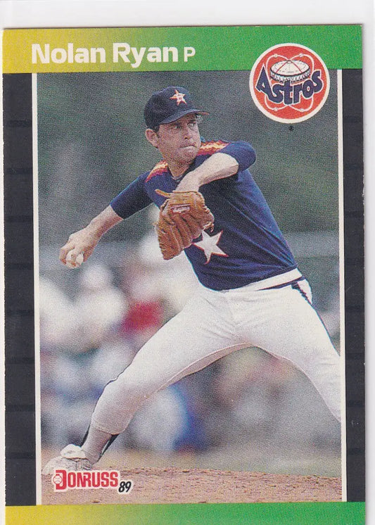 1988 DONRUSS #154 NOLAN RYAN- HOUSTON ASTROS - Baseball Card Single