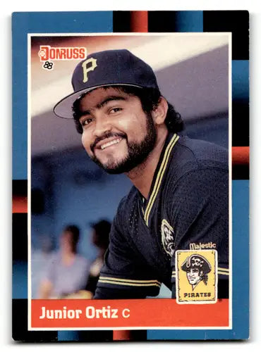 1988 Donruss #168 Junior Ortiz EX/NM Pirates ID:58517 - Baseball Card Single