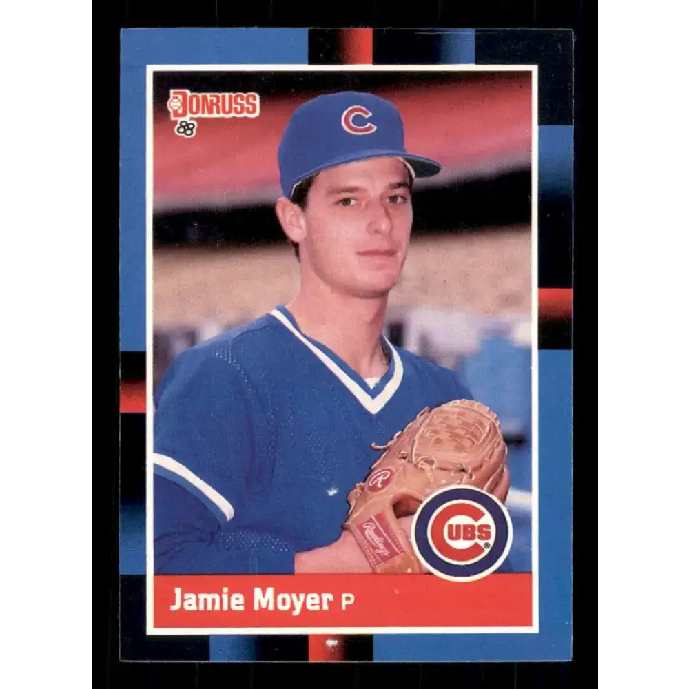 1988 Donruss #169 Jamie Moyer EX Chicago Cubs Baseball Card - Baseball Card Single