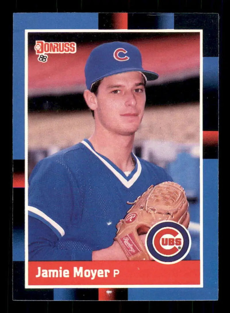 1988 Donruss #169 Jamie Moyer NM-MT Chicago Cubs Baseball Card - Baseball Card Single
