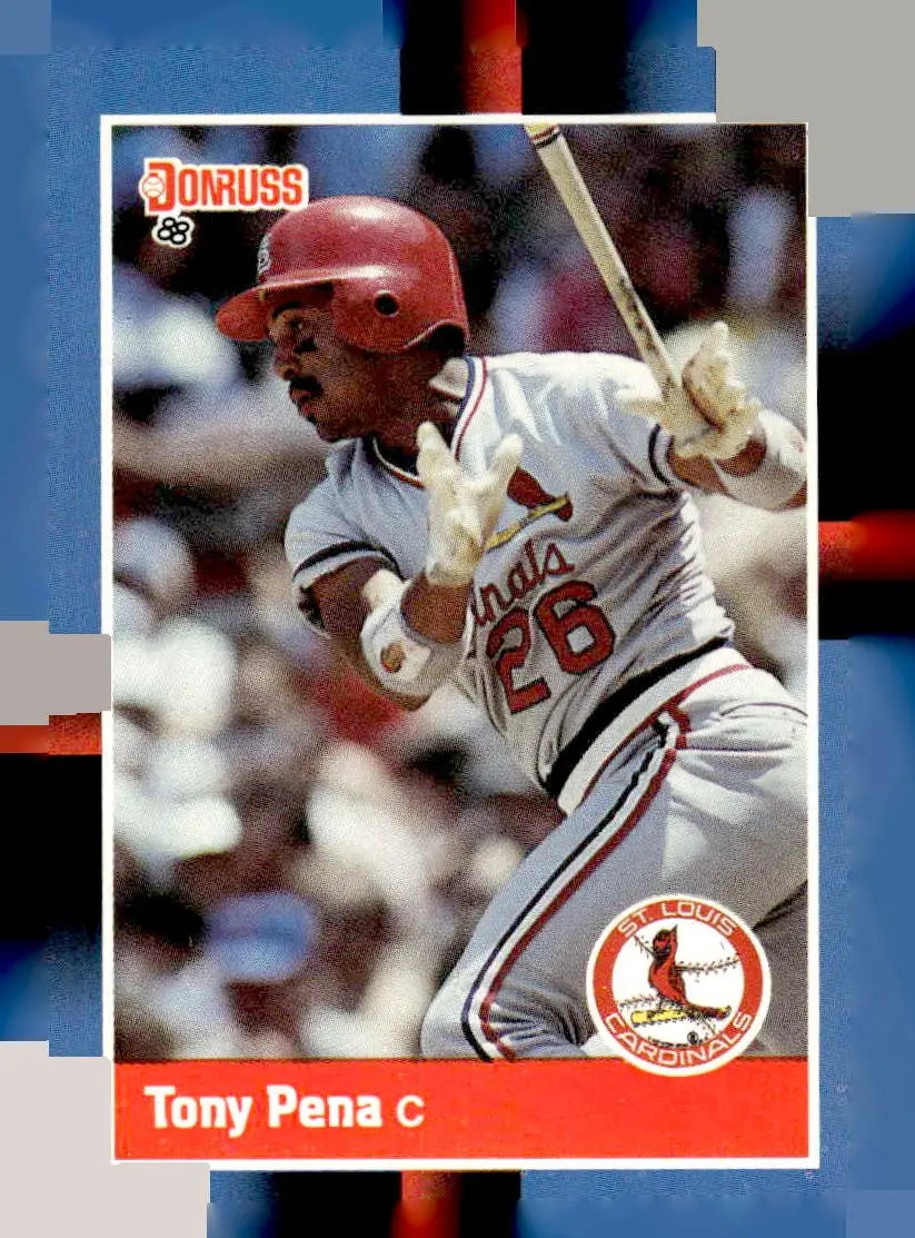 1988 Donruss #170 Tony Pena - Baseball Card Single