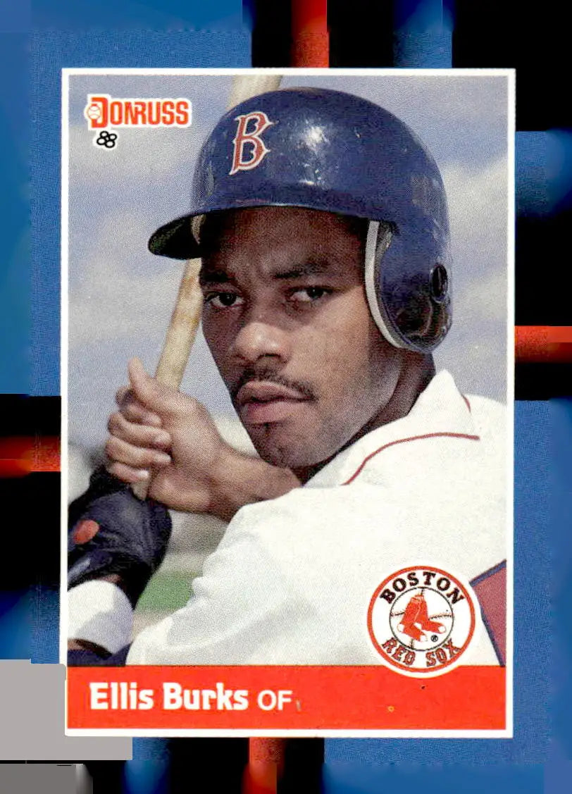 1988 Donruss #174b Ellis Burks - Baseball Card Single