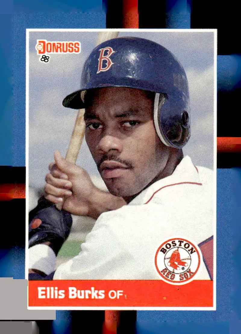 1988 Donruss #174b Ellis Burks - Baseball Card Single