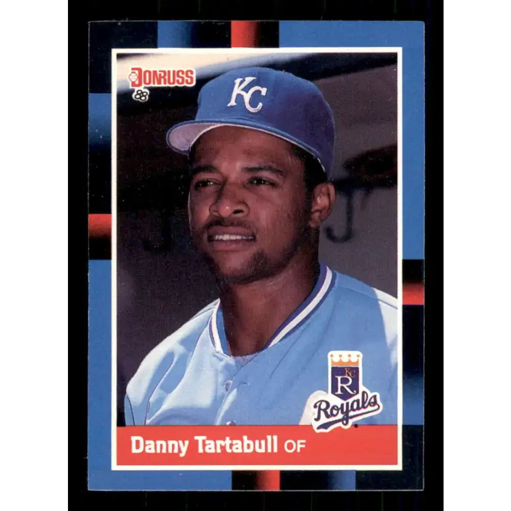 1988 Donruss #177 Danny Tartabull EX Kansas City Royals Baseball Card - Baseball Card Single