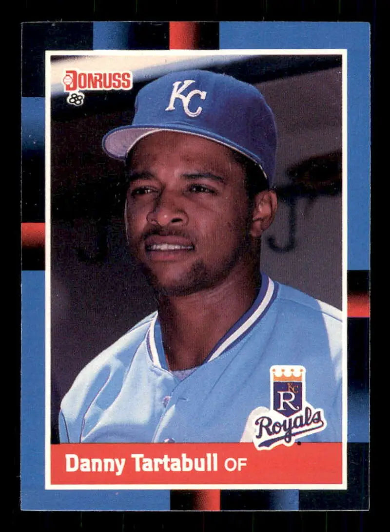 1988 Donruss #177 Danny Tartabull NM-MT Kansas City Royals Baseball Card - Baseball Card Single