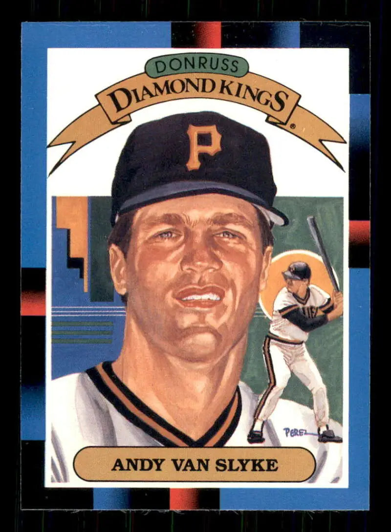 1988 Donruss #18 Andy Van Slyke NM-MT Pittsburgh Pirates Baseball Card - Baseball Card Single