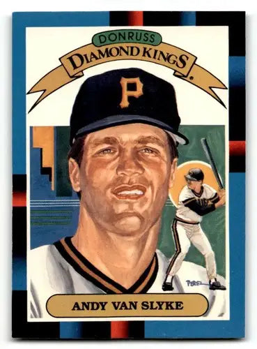 Andy Van Slyke baseball card from 1988 Donruss featuring Pittsburgh Pirates player