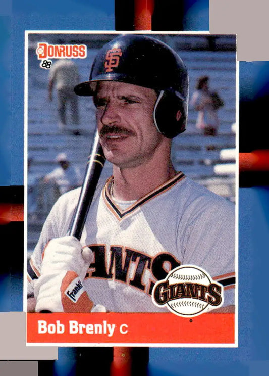 1988 Donruss baseball card featuring Bob Brenly of the San Francisco Giants, 189c Bob Brenly