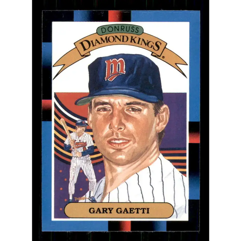 1988 Donruss #19 Gary Gaetti DK EX Minnesota Twins Baseball Card - Baseball Card Single