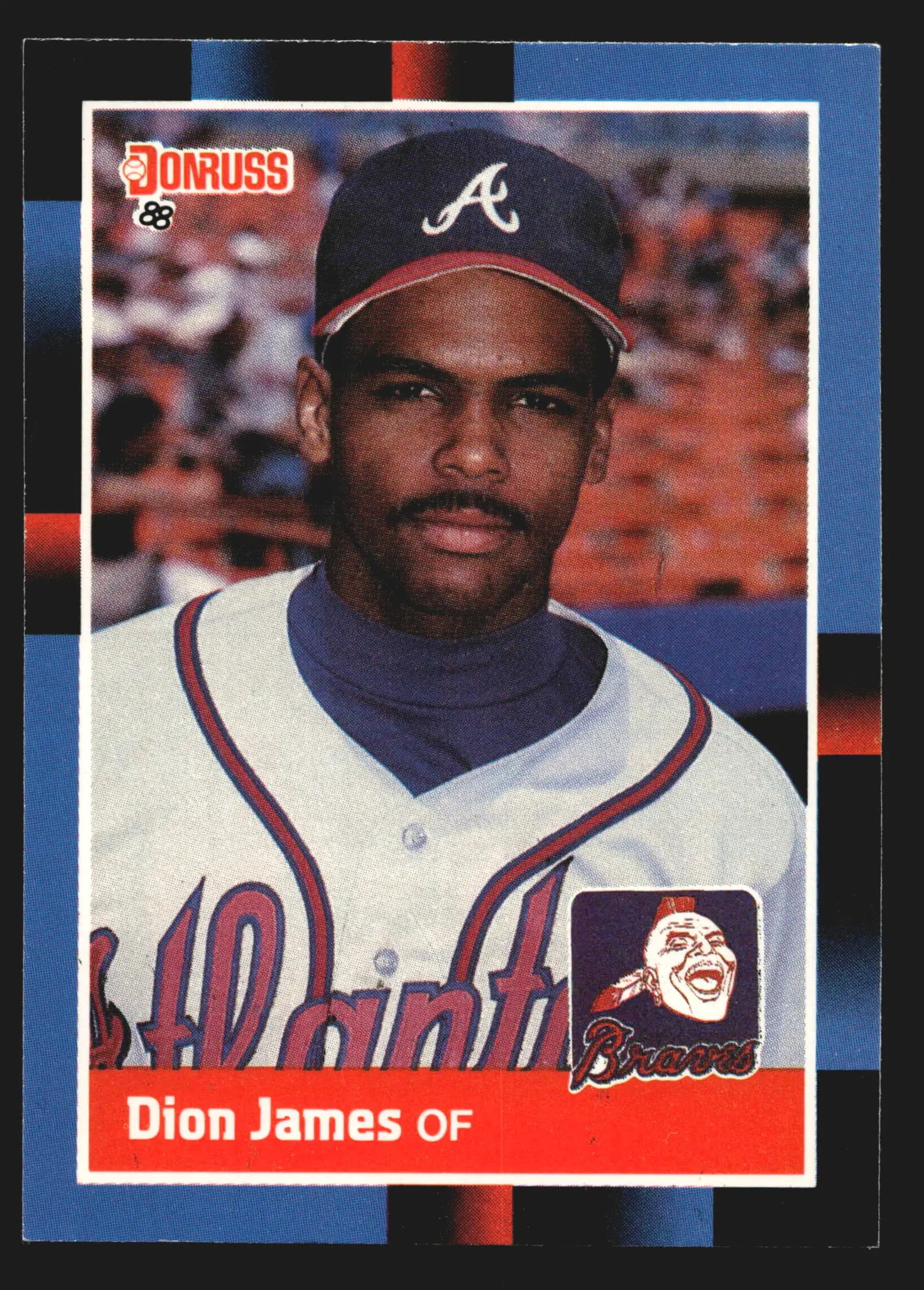 1988 Donruss #190 Dion James Atlanta Braves