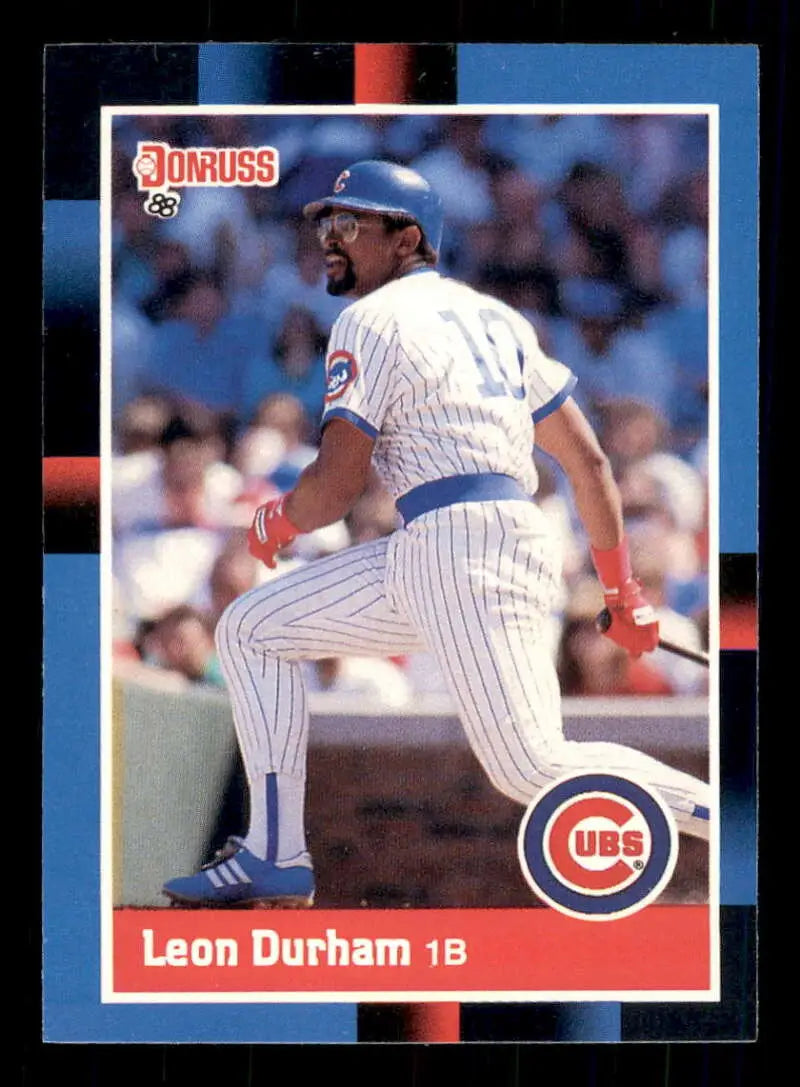 1988 Donruss #191 Leon Durham NM-MT Chicago Cubs Baseball Card - Baseball Card Single