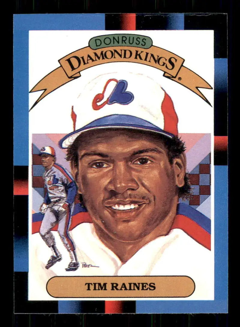 1988 Donruss #2 Tim Raines NM-MT Montreal Expos Baseball Card - Baseball Card Single