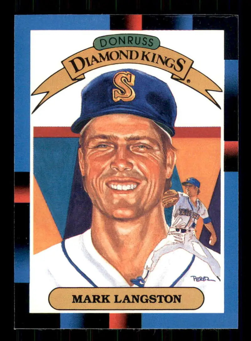 1988 Donruss #20 Mark Langston NM-MT Seattle Mariners Baseball Card - Baseball Card Single