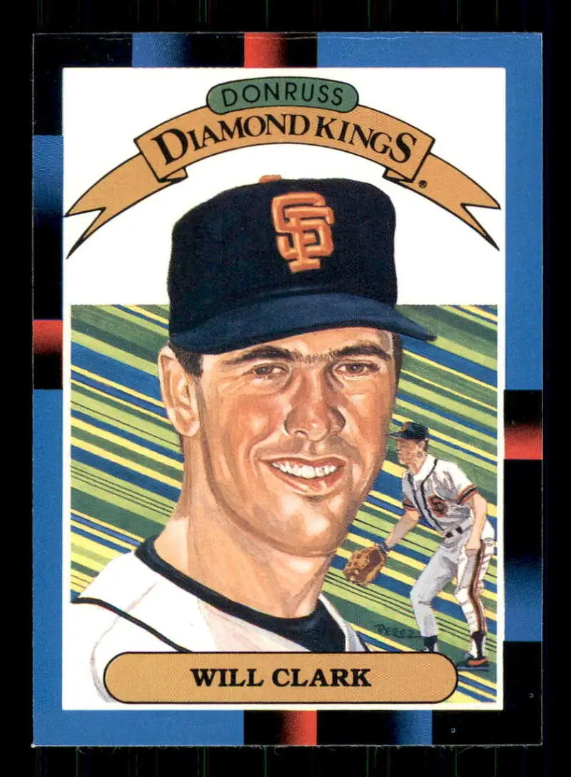 1988 Donruss #21 Will Clark NM-MT San Francisco Giants Baseball Card - Baseball Card Single