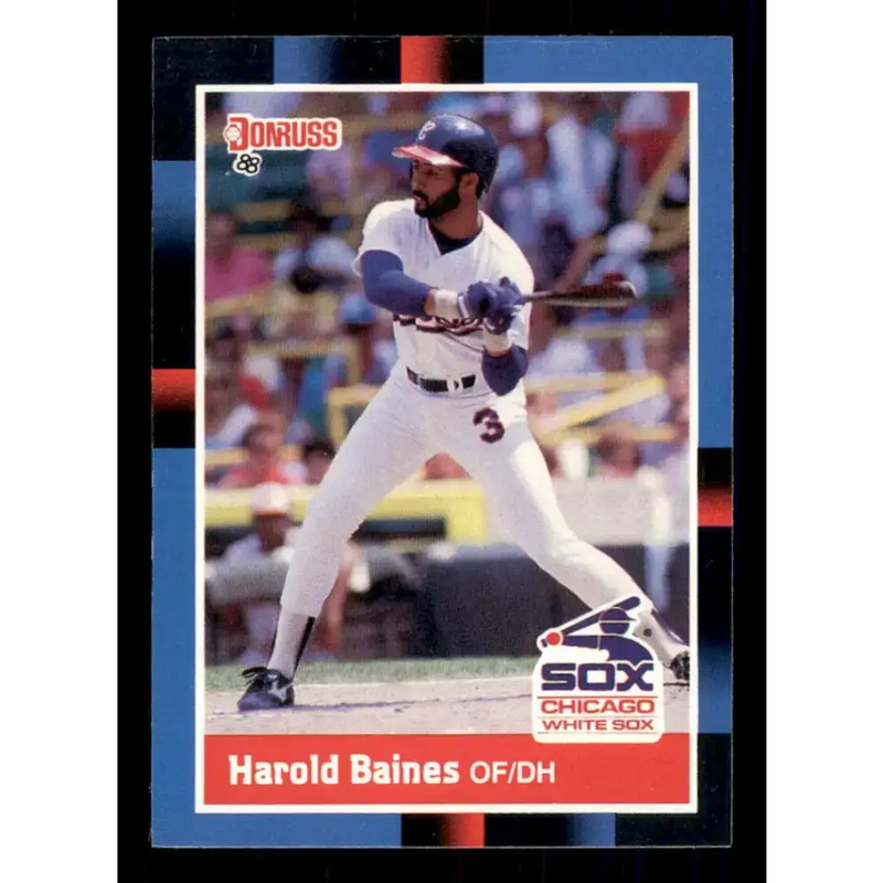 1988 Donruss #211 Harold Baines EX Chicago White Sox Baseball Card - Baseball Card Single