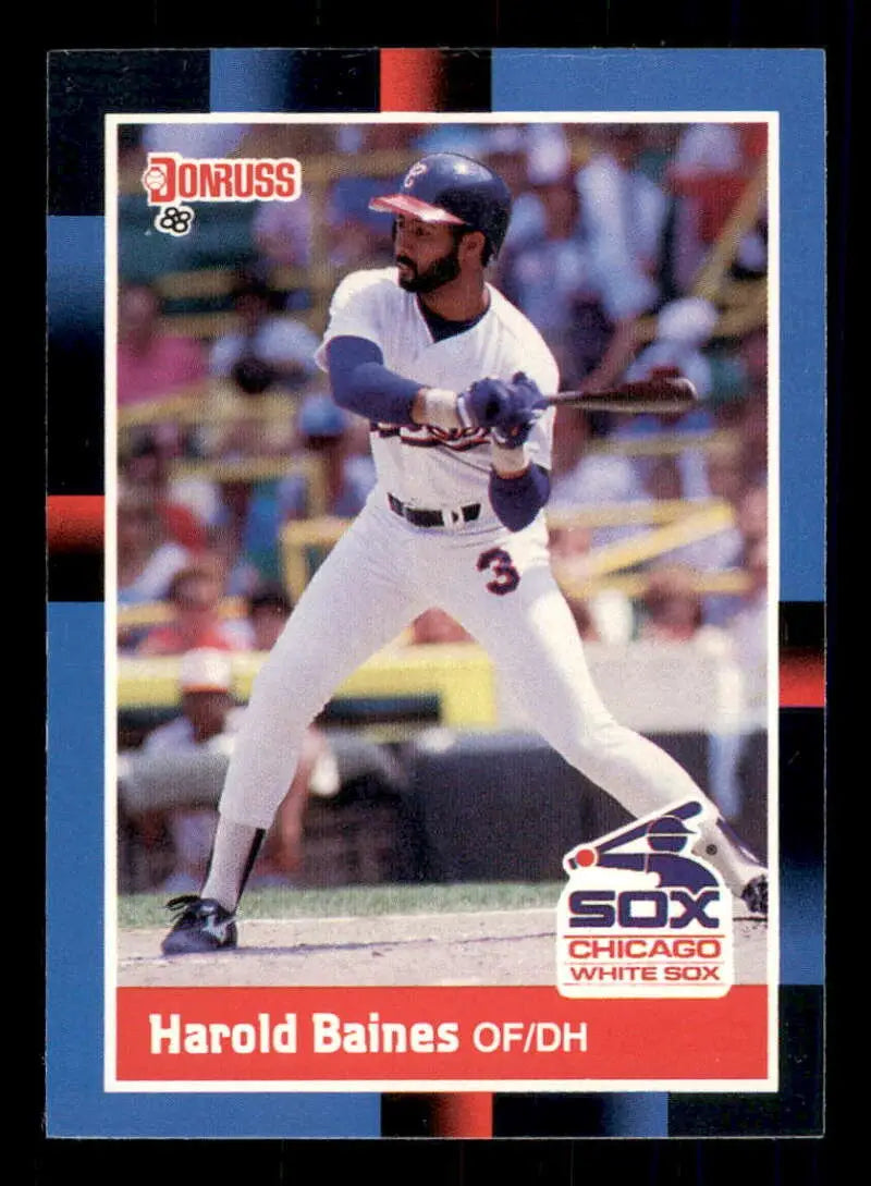 1988 Donruss #211 Harold Baines NM-MT Chicago White Sox Baseball Card - Baseball Card Single