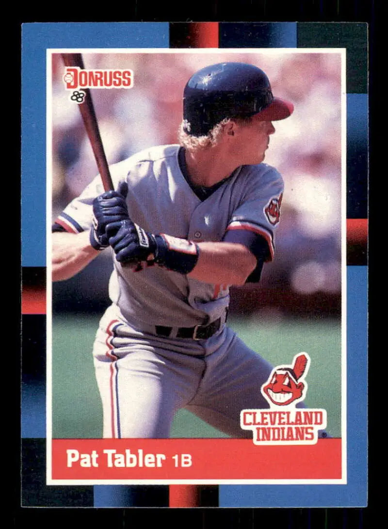 1988 Donruss #219 Pat Tabler NM-MT Cleveland Indians Baseball Card - Baseball Card Single
